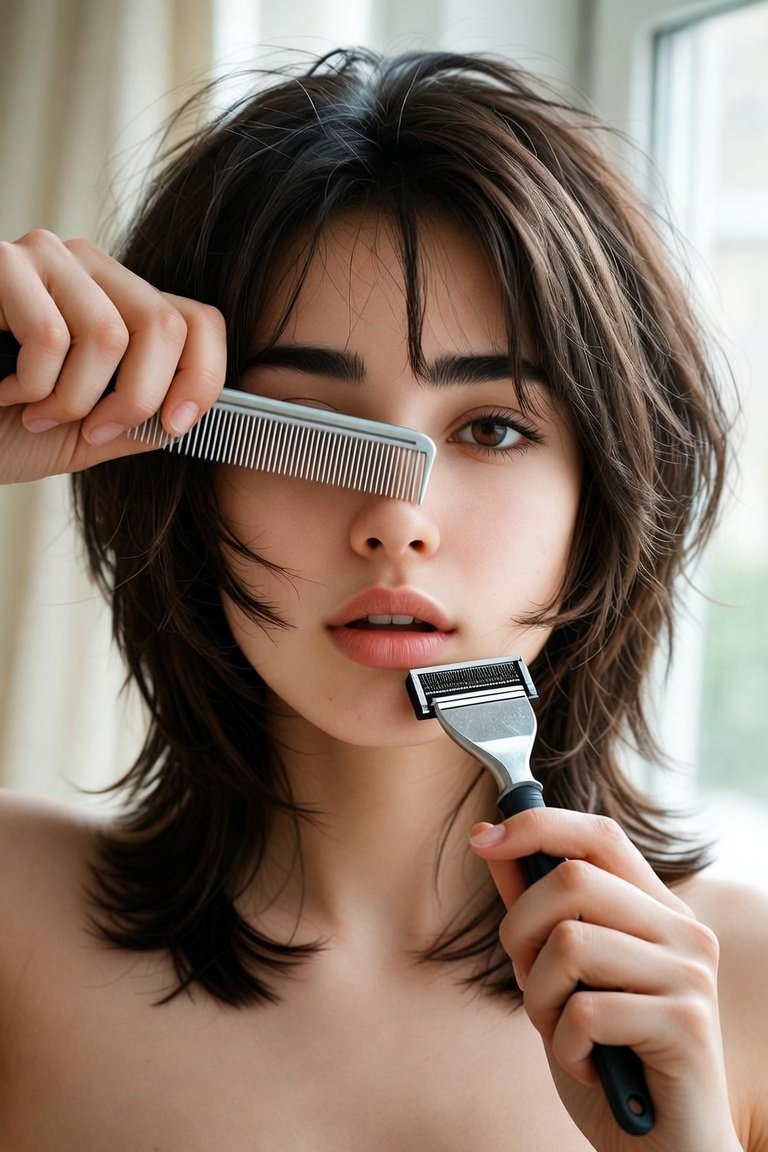 Razor Comb: Achieve Effortless Layered Haircuts at Home