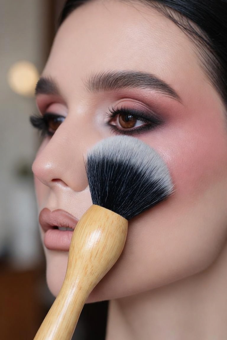 Round Kabuki Brush The Ultimate Tool for Flawless Makeup