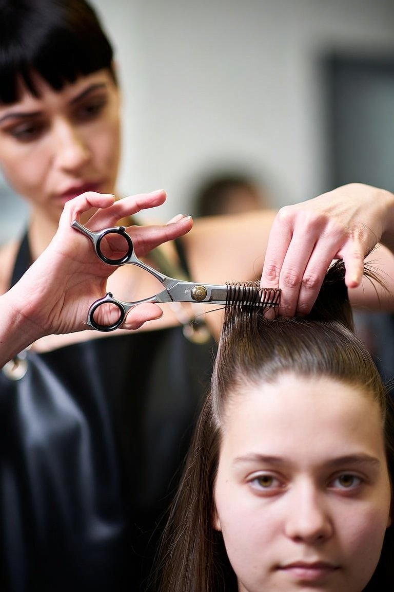Swivel Thumb Shears: Boost Comfort and Precision in Hair Cutting