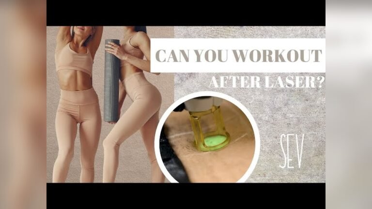 Can You Workout After Laser Hair Removal?
