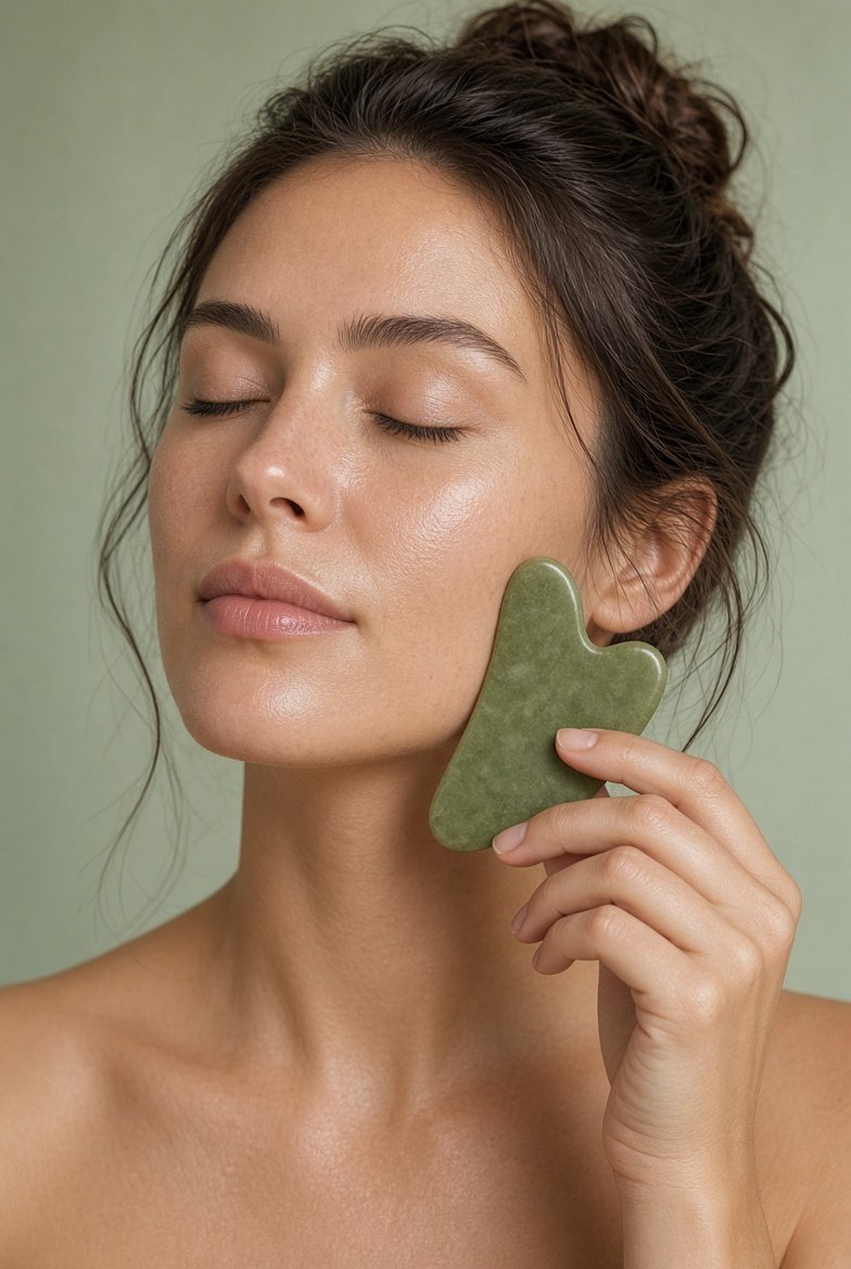 Beauty products being compared